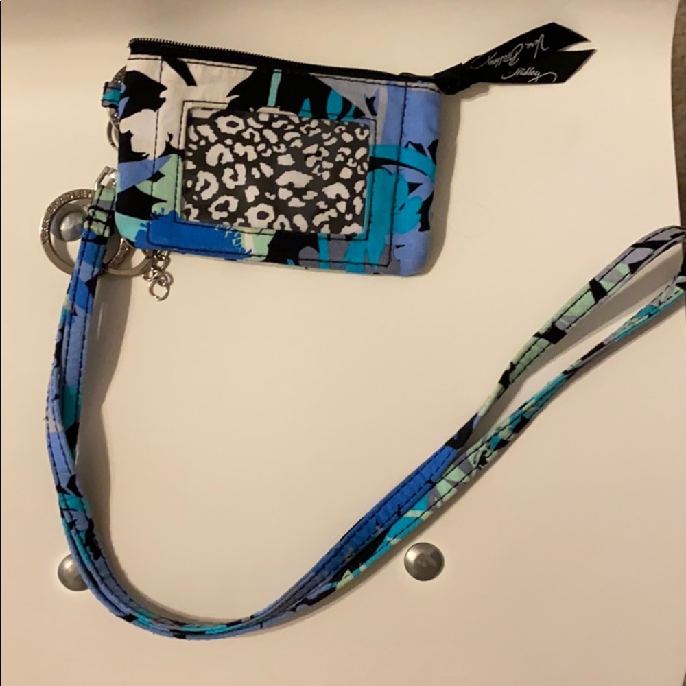 Vera Bradley ID case and lanyard